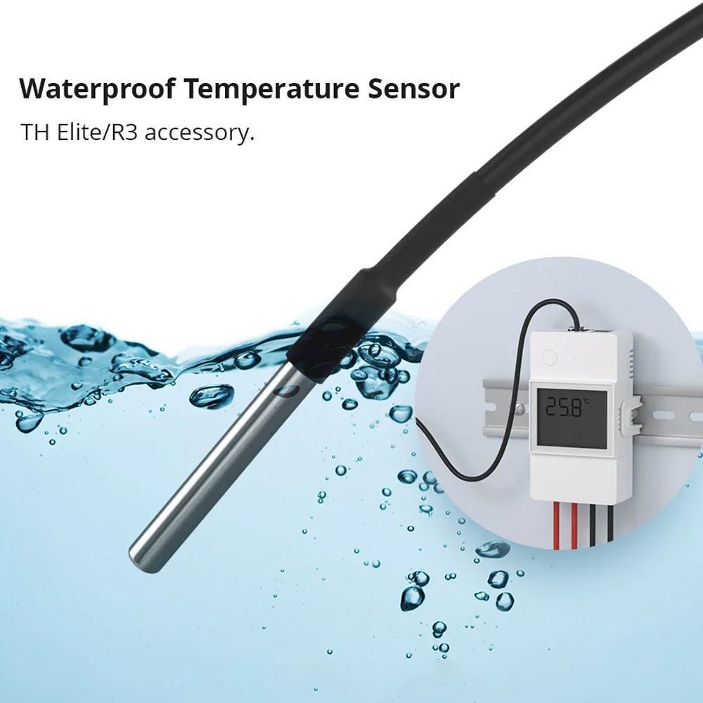 Sonoff Ds B Waterproof Temperature Sensor With Rj Jack